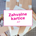 Zahvalne kartice A7