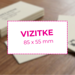 Vizitke - 85 x 55 mm